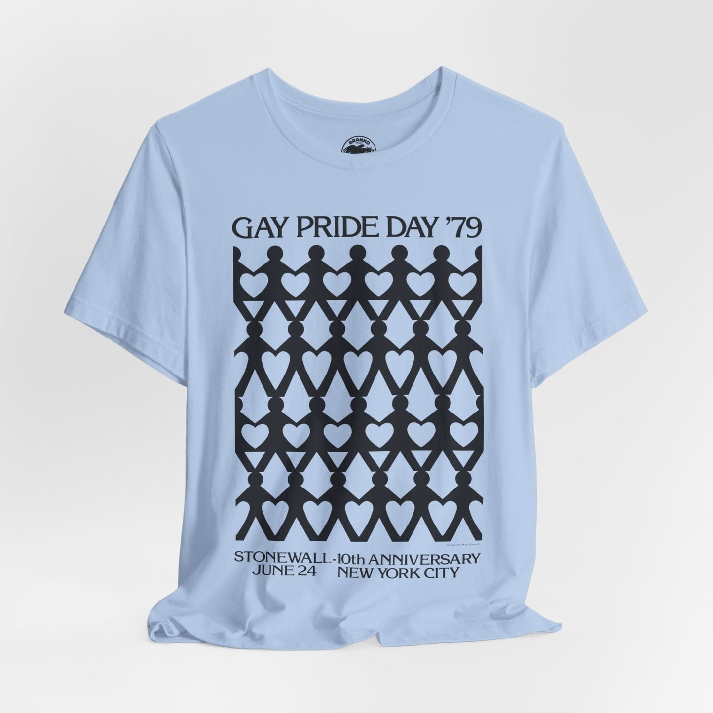 Gay Pride Day '79 (Replica Souvenir Shirt/New York City Gay Pride Day/10th Anniversary of Stonewall/Gay Pride Shirt)