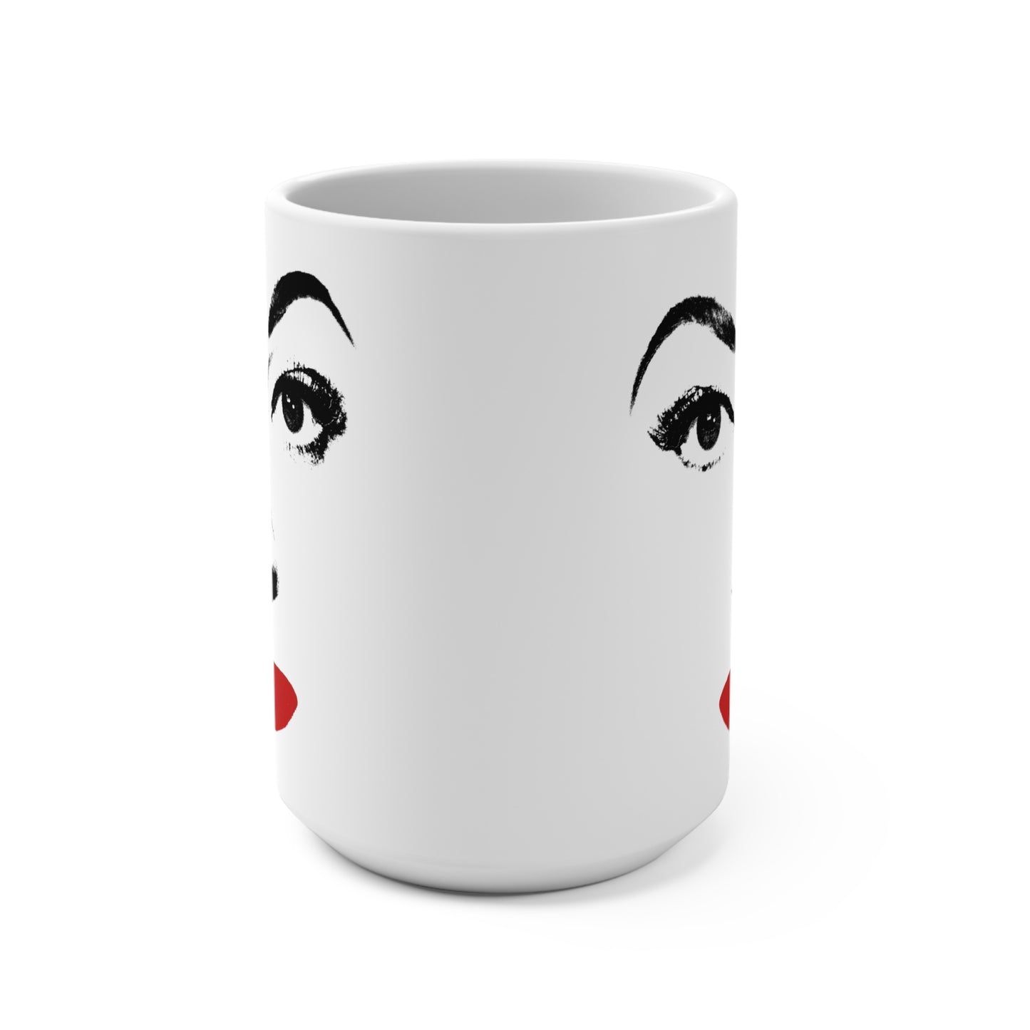 Mommie Dearest Coffee Mug (15oz. White Ceramic/Faye Dunaway/Joan Crawford)