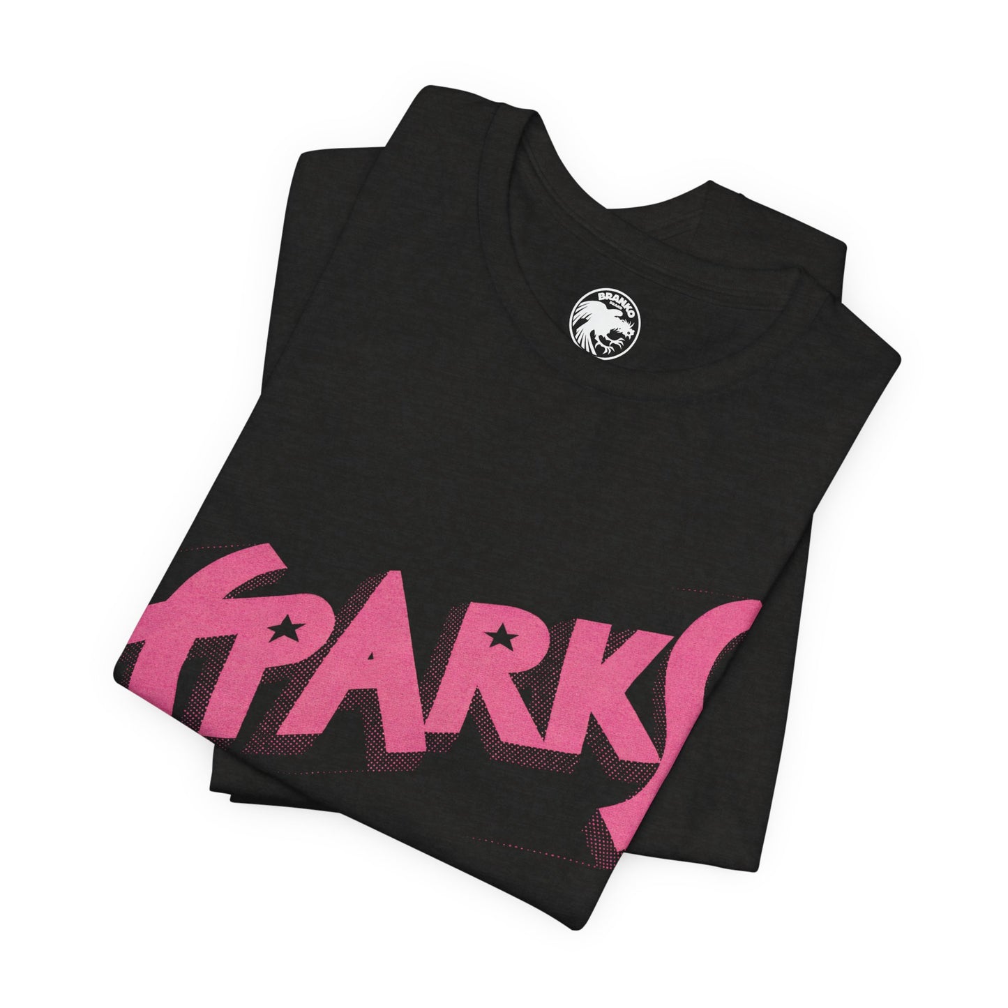 Sparks (Oversized Logo with Vintage Print Effect)