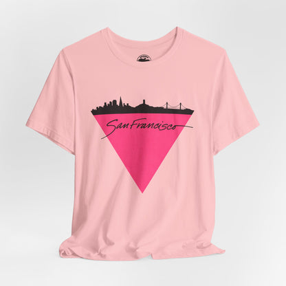San Francisco (Replica 80's Pink Triangle Gay Pride Tee)