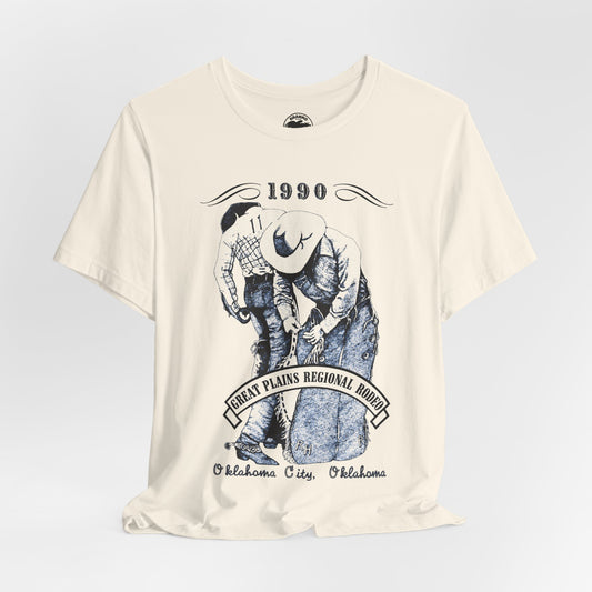 Great Plains Regional Gay Rodeo (Replica 1990 Souvenir Tee/Oklahoma)