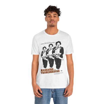 Texas Chainsaw Massacre (French Promo Poster Image/Leatherface Shirt)