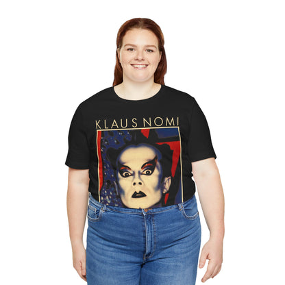 Klaus Nomi (Simple Man/Large Graphic with Vintage Print Effect/Klaus Nomi Shirt)