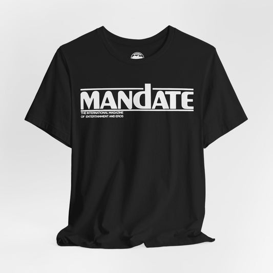 Mandate Magazine Logo (70's and early 80's Logo/Published between 1975 and 2009/Monthly Gay Adult Magazine)
