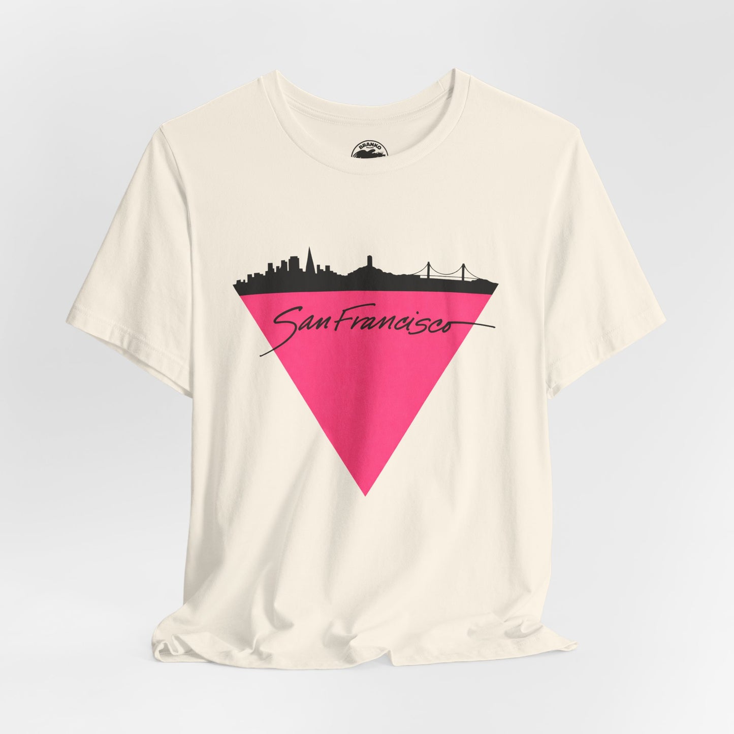San Francisco (Replica 80's Pink Triangle Gay Pride Tee)