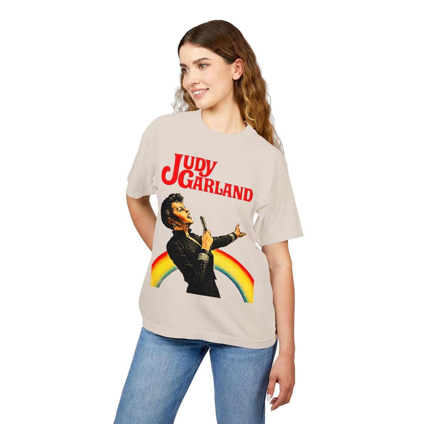 Judy Garland (Special Edition Boxy Heavy Tee/260 GSM/100% Combed Cotton)