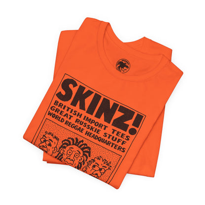 SKINZ! (South Street Philadelphia Counter Culture Shop/Replica Promo Shirt/Skinz South Street)