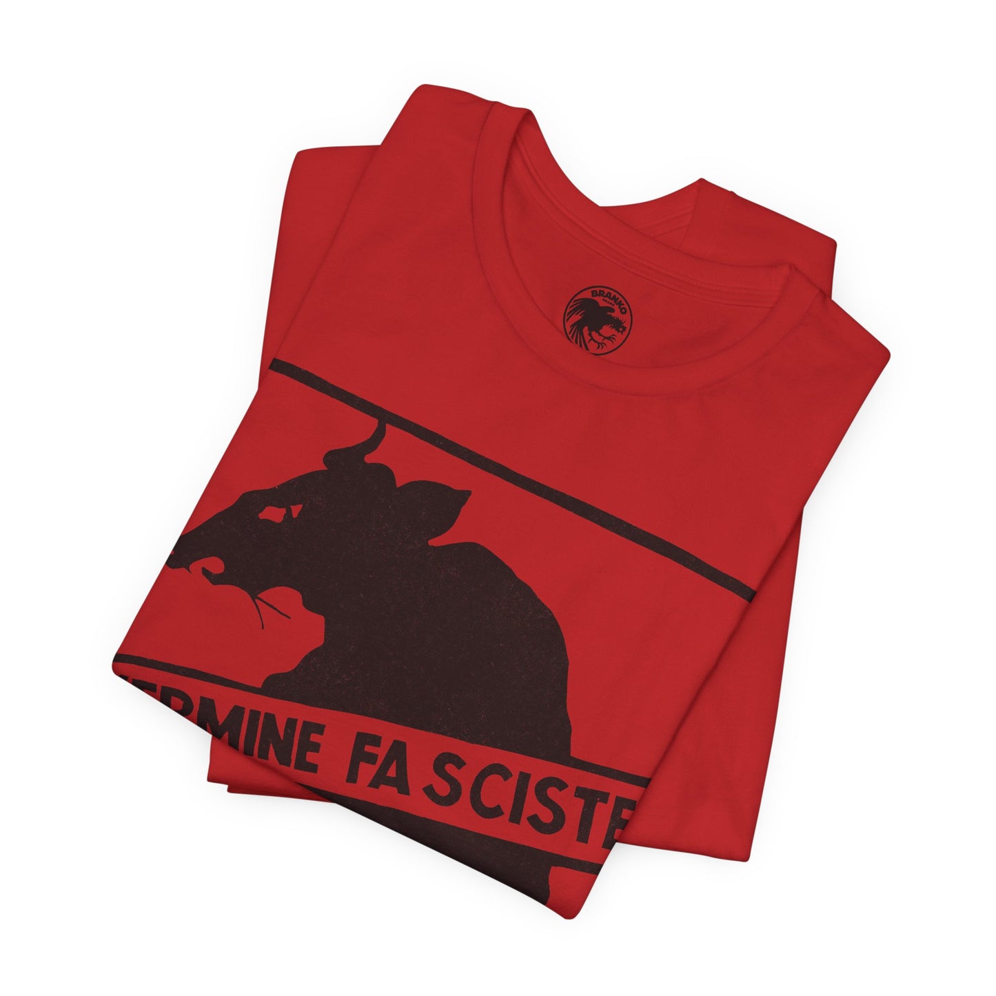 Vermine Fasciste (Late 60's Atelier Populaire Poster Graphic/Anti-Fascist)