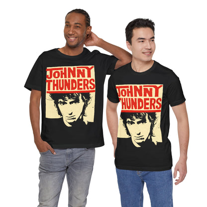 Johnny Thunders (Oversized Graphic with Vintage Print Effect)