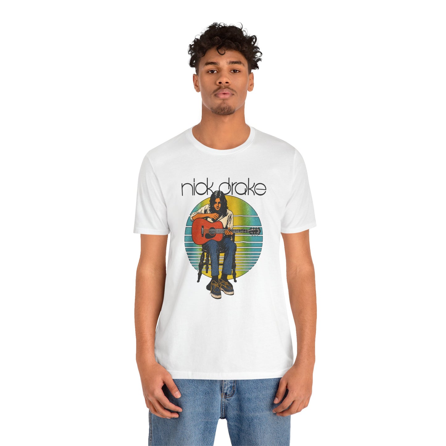 Nick Drake (70's Sportswear Style Graphic/Bryter Later Cover)