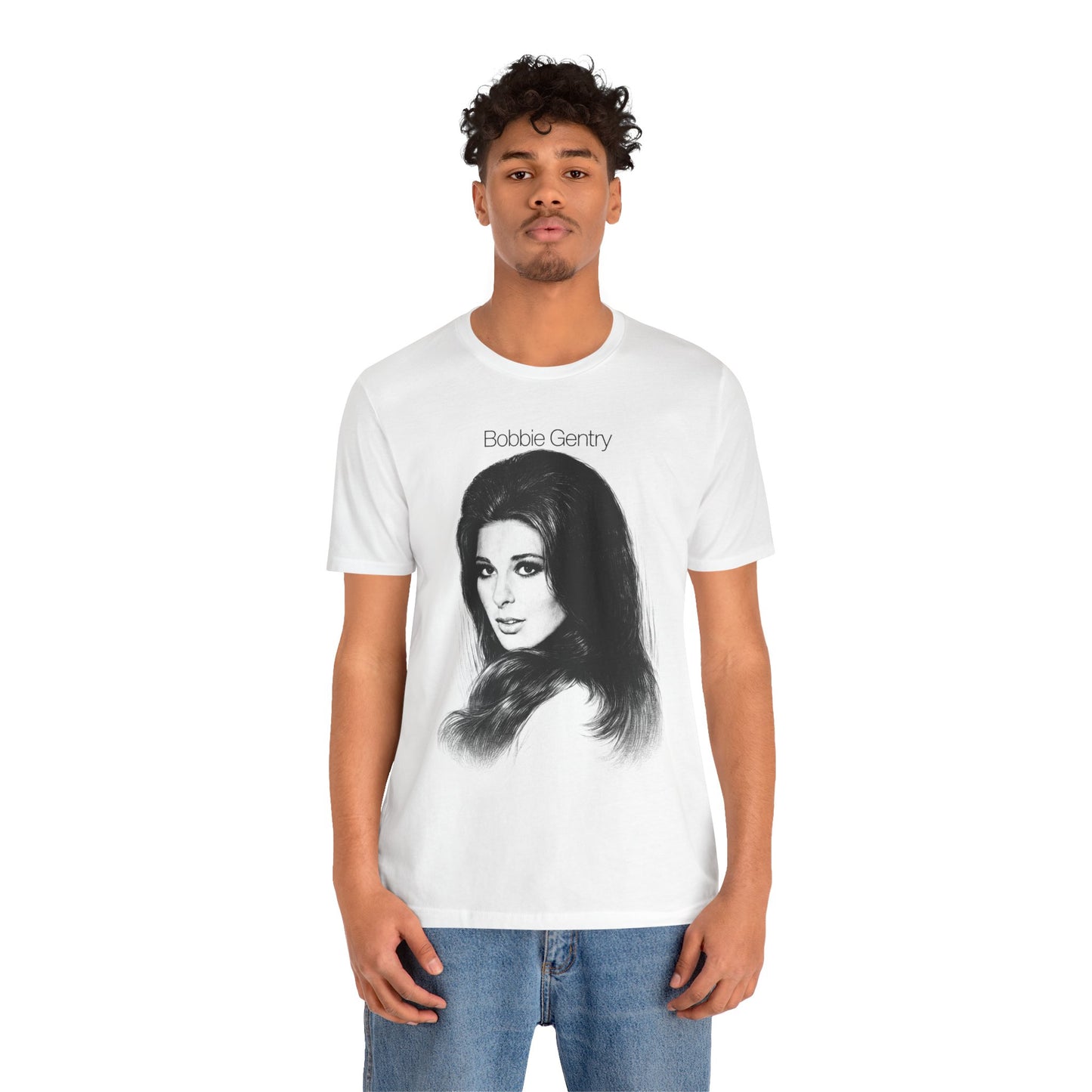 Bobbie Gentry (Oversized Portrait with Vintage Print Effect)