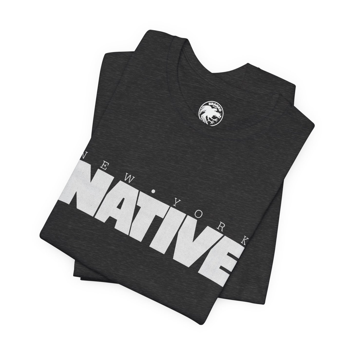 New York Native (Replica Promo T-Shirt with Vintage Print Effect/New York Gay Newspaper)