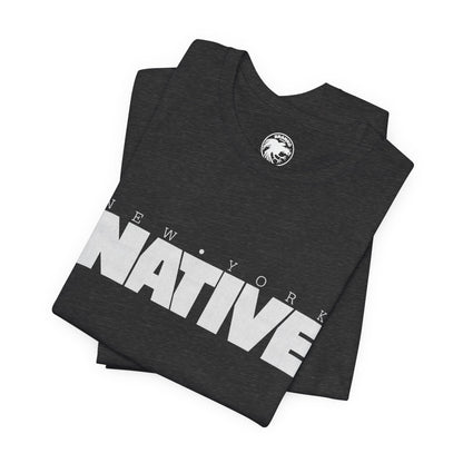 New York Native (Replica Promo T-Shirt with Vintage Print Effect/New York Gay Newspaper)