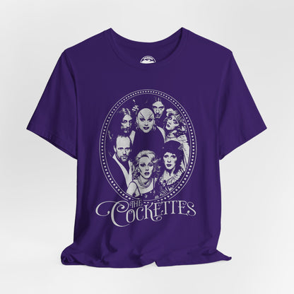 The Cockettes (Graphic with Vintage Print Effect/Divine/Hibiscus)