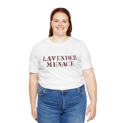 Lavender Menace (Replica Lesbian Protest Tee)