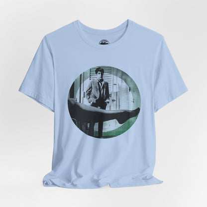 The Graduate (Mod Circle Graphic with Vintage Print Effect/Dustin Hoffman/Anne Bancroft/Mrs. Robinson)