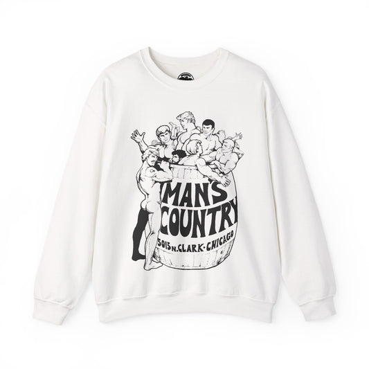 Man's Country Sweatshirt (Chicago Bathhouse 1973-2017)