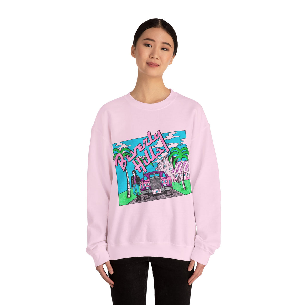 Beverly Hills Sweatshirt (Replica 80's Souvenir Sweatshirt)
