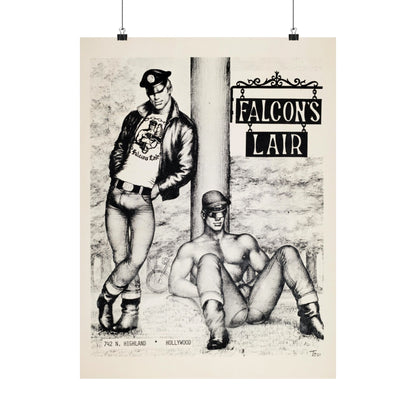 Falcon's Lair Poster (Hollywood Leather Bar 60's to 80's)