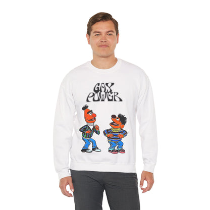 Gay Power Sweatshirt (Bert and Ernie Gay Shirt/Sesame Street Shirt)