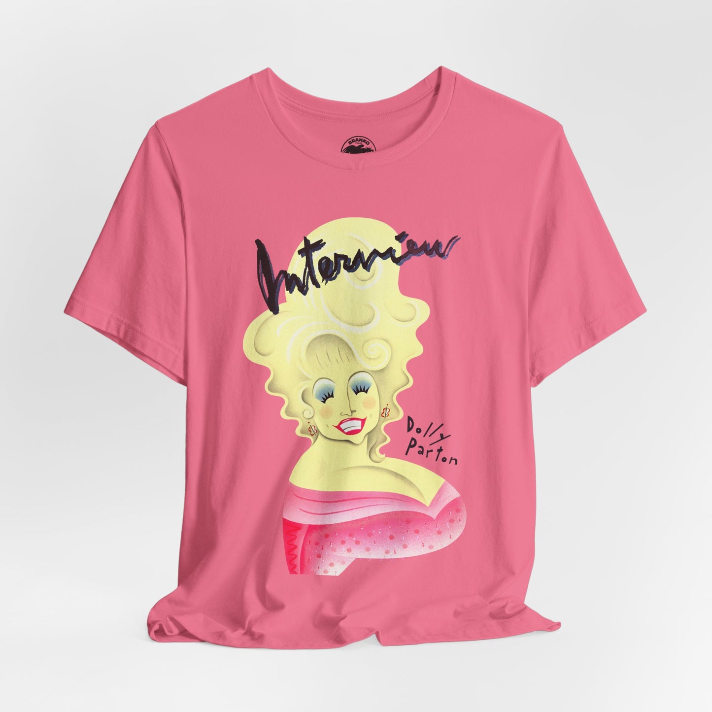 Dolly Parton Interview Magazine Cover (Andy Warhol Interview/July 1984/Dolly Parton Shirt)