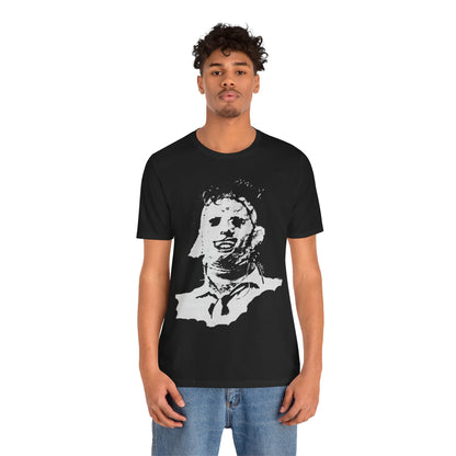 Leatherface (1985 Illustration by Guy Juke/Texas Chainsaw Massacre Shirt)