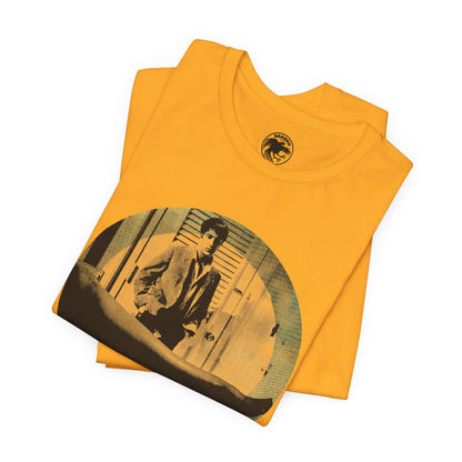 The Graduate (Mod Circle Graphic with Vintage Print Effect/Dustin Hoffman/Anne Bancroft/Mrs. Robinson)