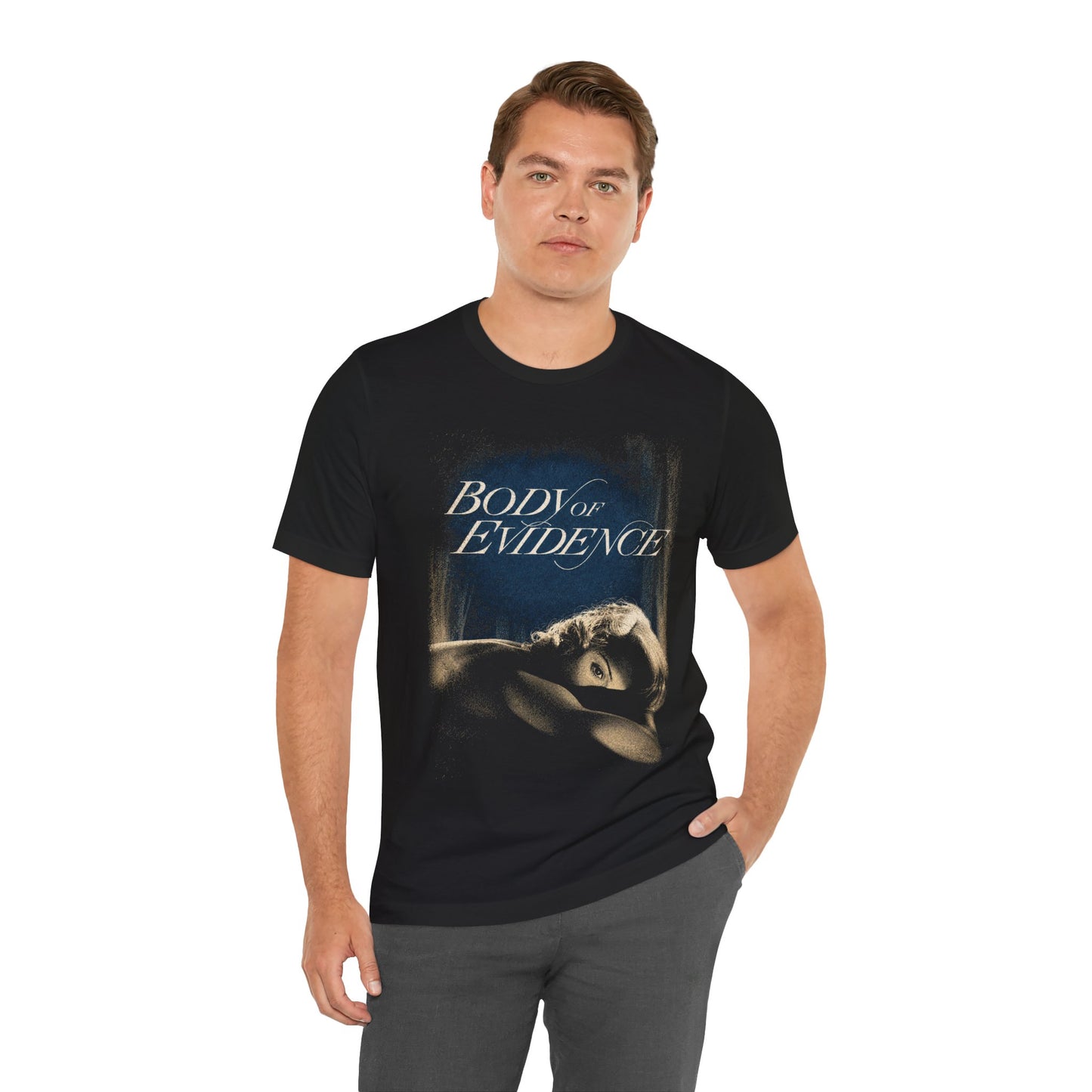 Body of Evidence (Madonna 1993 Film Promo Shirt with Vintage 90's Print Effect/Madonna Shirt/Body of Evidence Madonna)