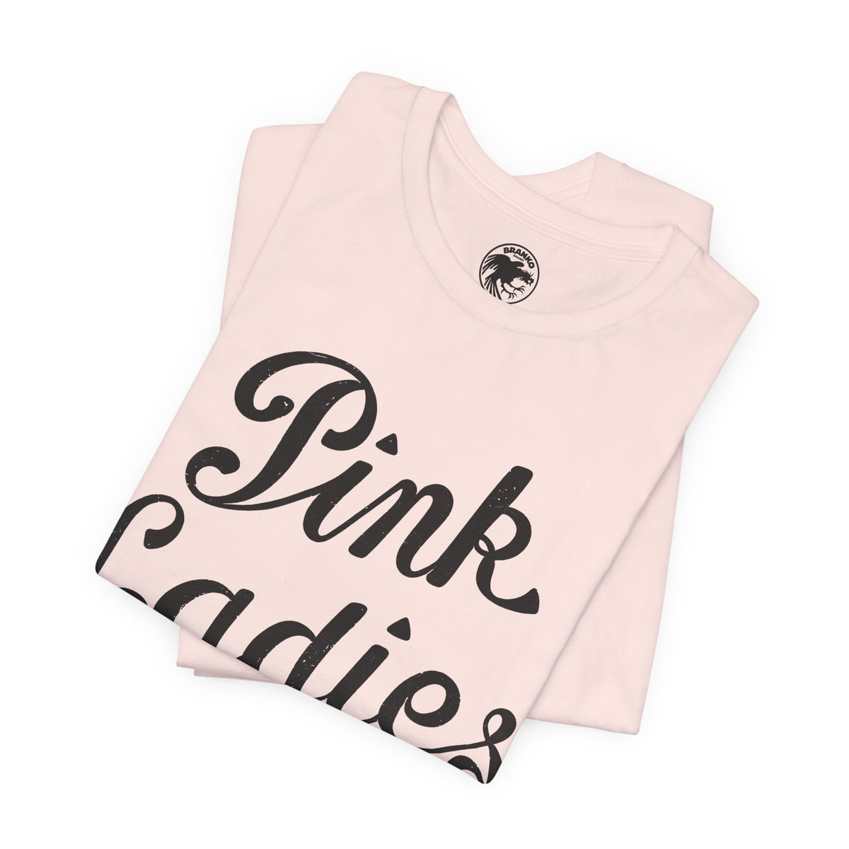 Pink Ladies (Grease Jacket Logo with Vintage Print Effect)