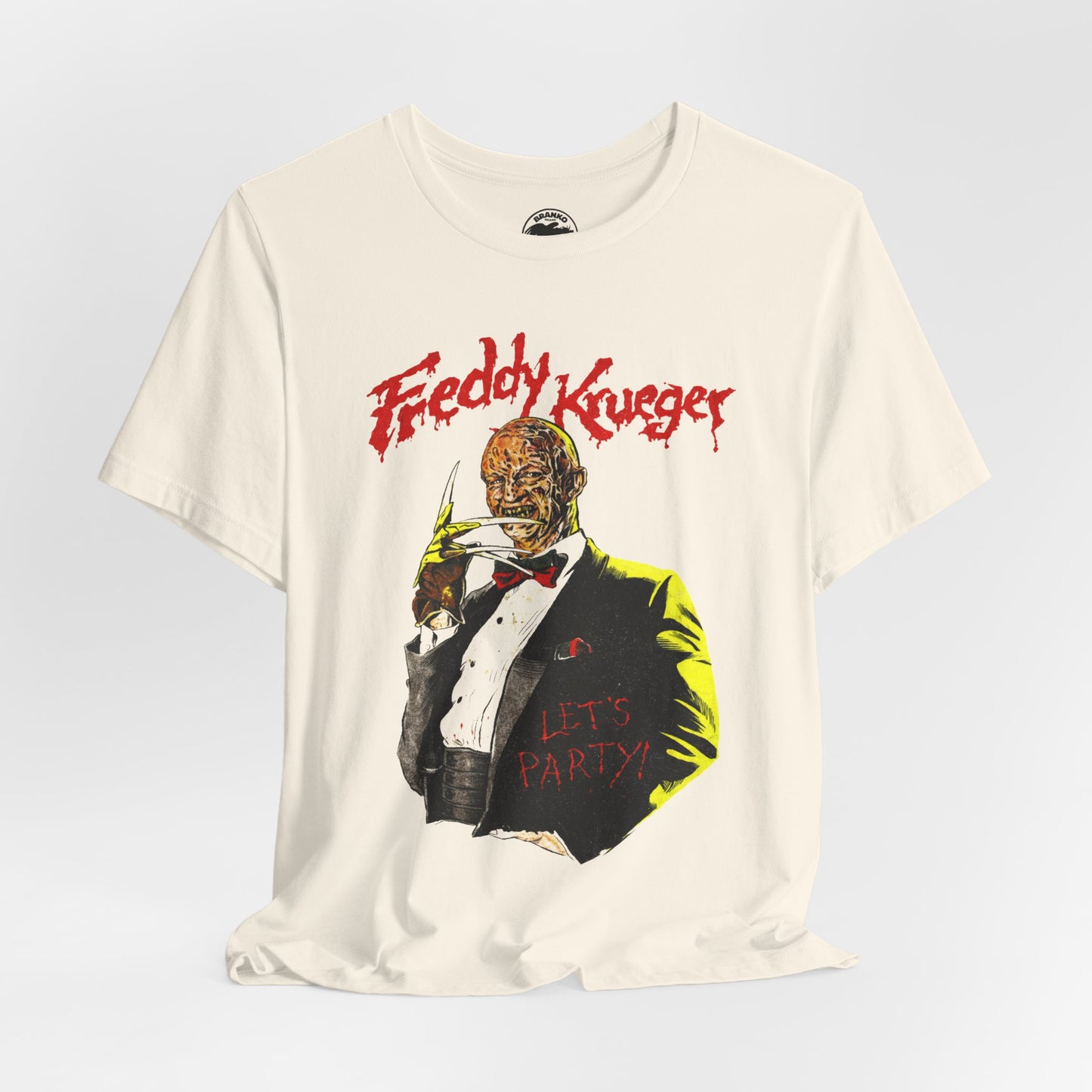 Freddy Krueger (Replica “Let’s Party” Tee/1980s/Nightmare on Elm Street)