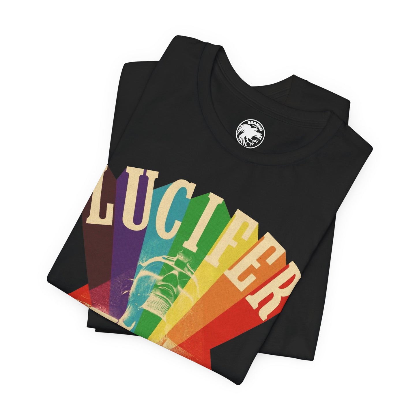 Lucifer Rising (Oversized Graphic with Vintage Print Effect/Kenneth Anger Shirt)