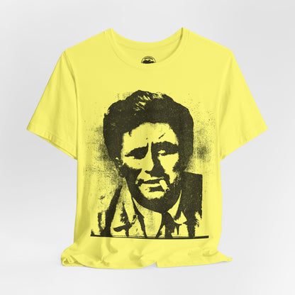 Columbo (Peter Falk Portrait with Stencil/Grunge Effect)