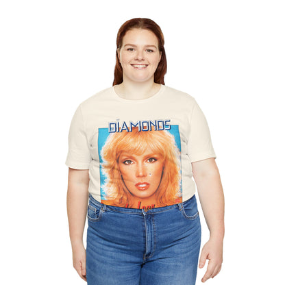 Amanda Lear (Diamonds Album Art with Vintage Print Effect)