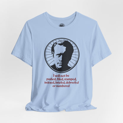 The Prisoner (Replica Promo Shirt/Patrick McGoohan)