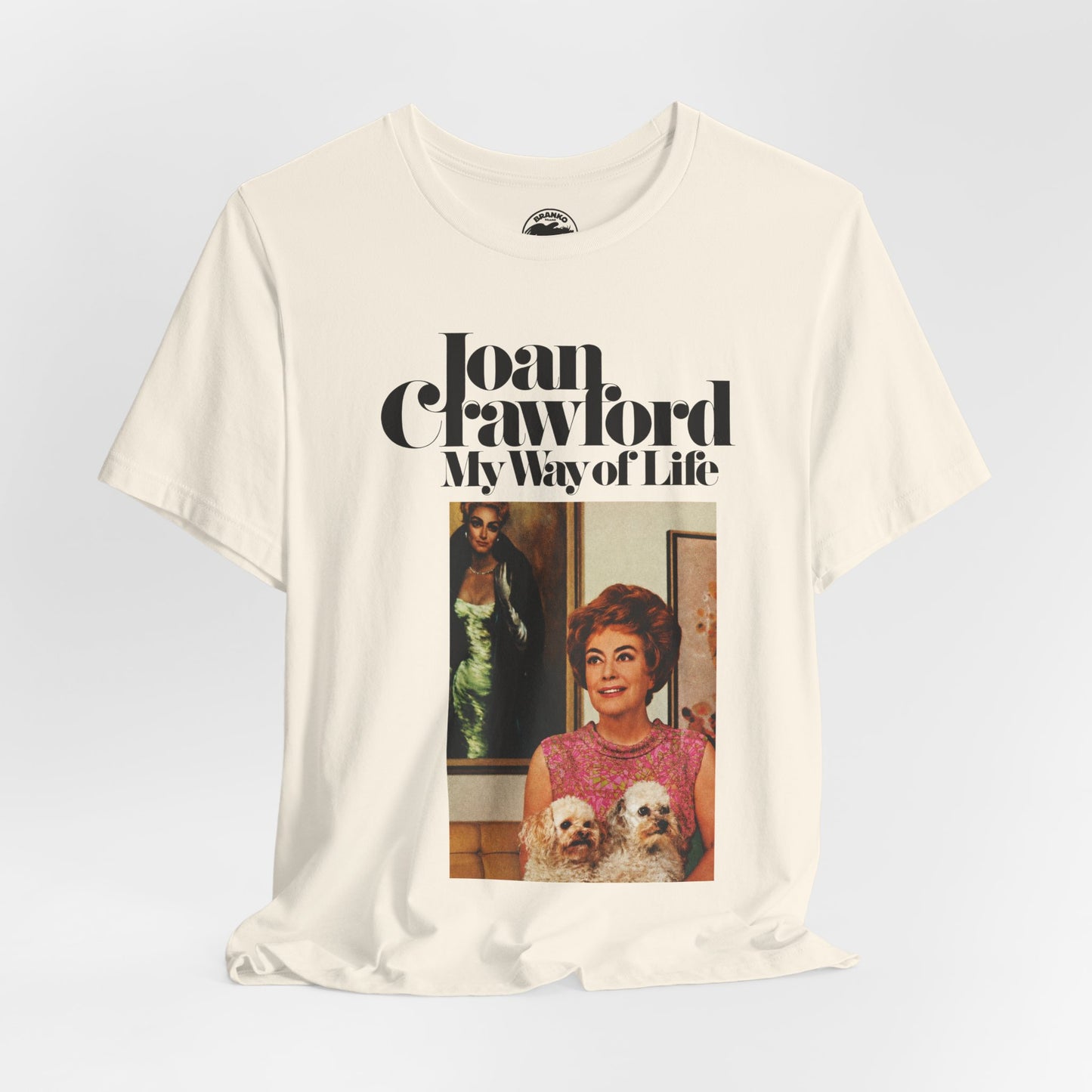 Joan Crawford (My Way of Life Cover Art Tee/1971)
