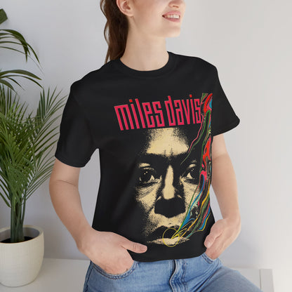 Miles Davis (Polish Concert Poster Image by Roslav Szaybo/Miles Davis Shirt/Miles Davis Tour)