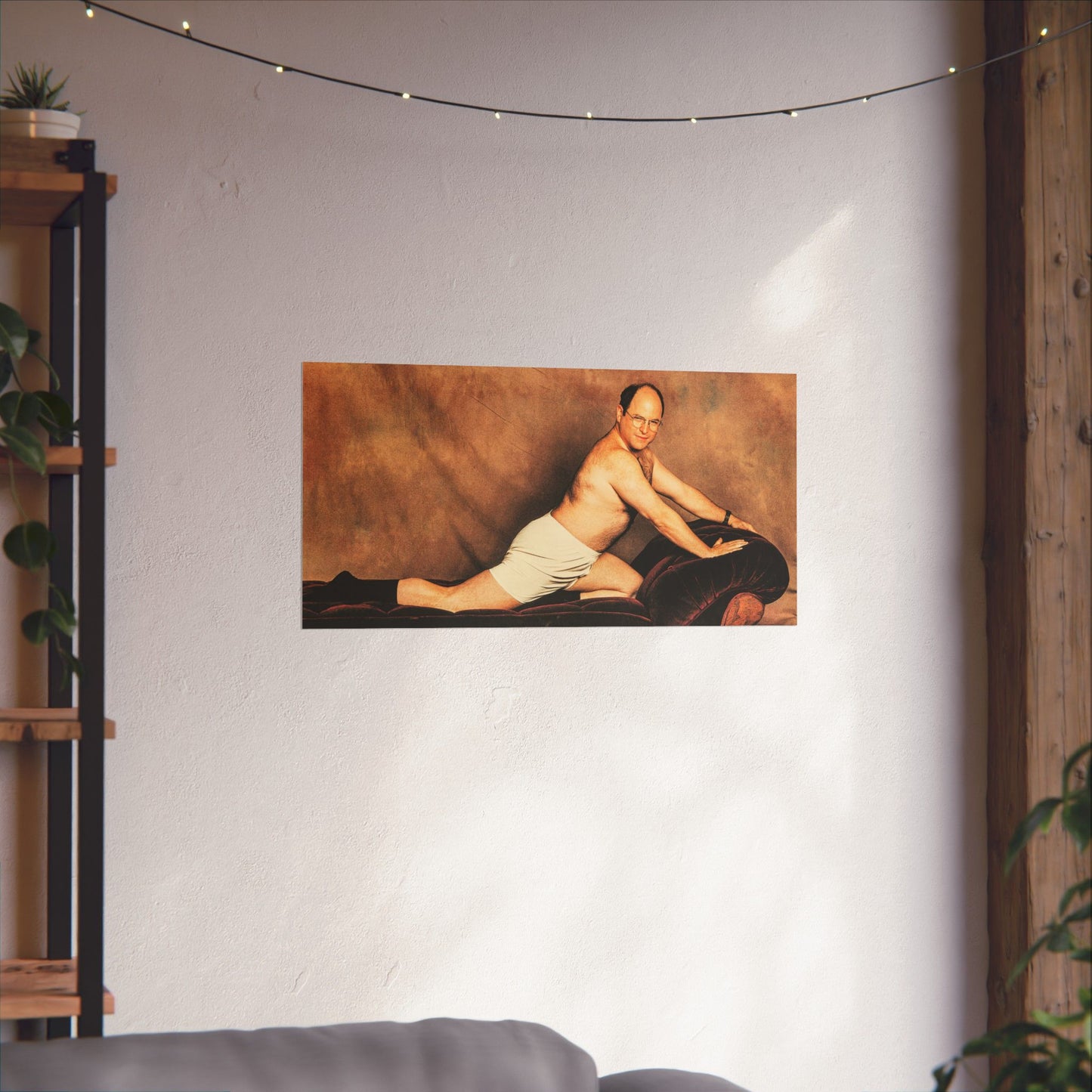 The Timeless Art of Seduction (George Costanza Glamour Photo/Seinfeld Poster)