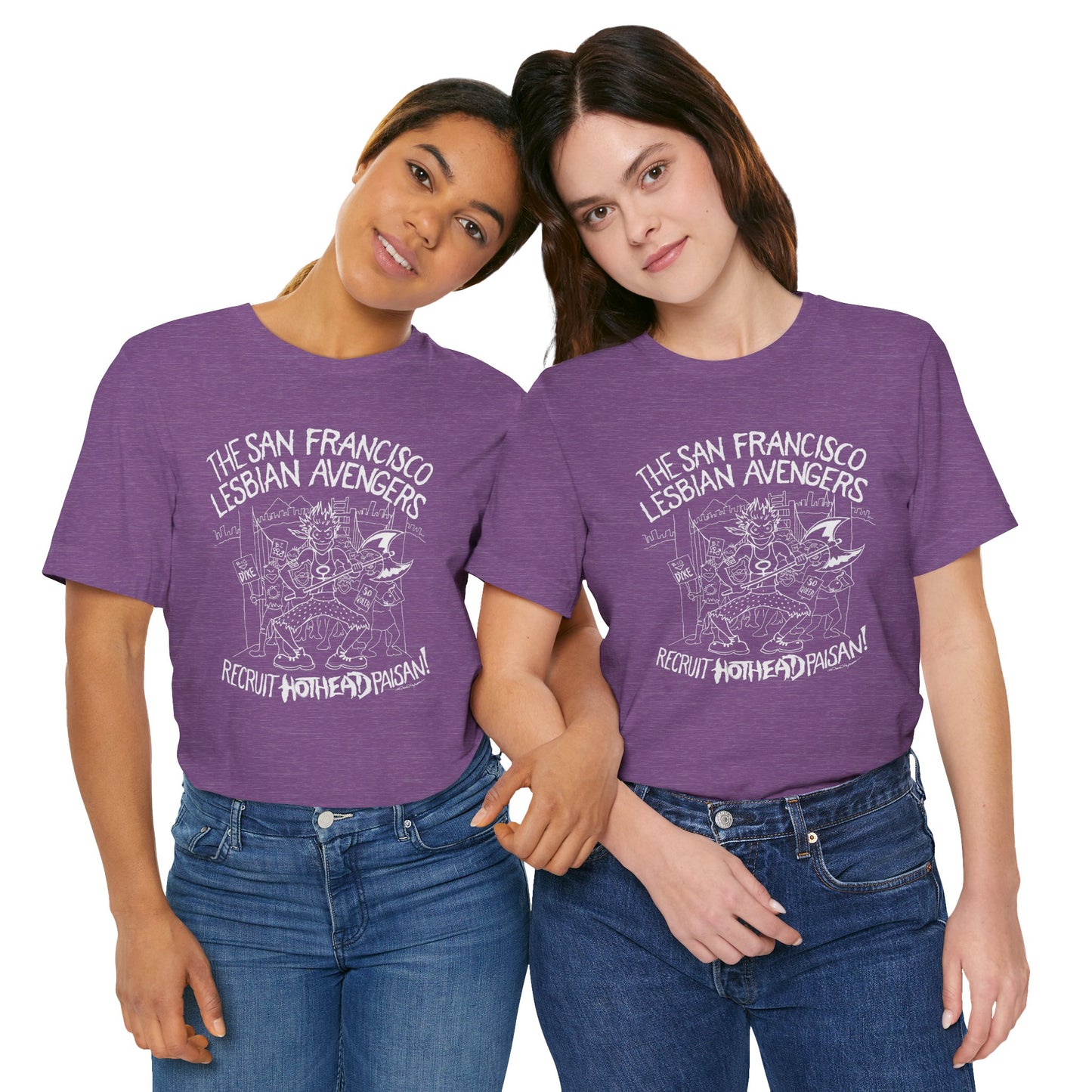 San Francisco Lesbian Avengers (Replica Protest Shirt/Mid-90's)