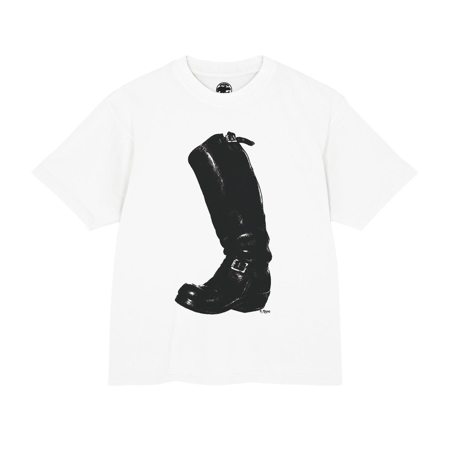 Boot by Bruce Rapp (Special Edition Boxy Heavy Tee/260 GSM/100% Combed Cotton)