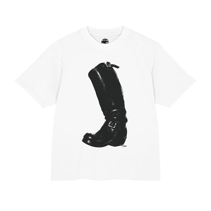 Boot by Bruce Rapp (Special Edition Boxy Heavy Tee/260 GSM/100% Combed Cotton)
