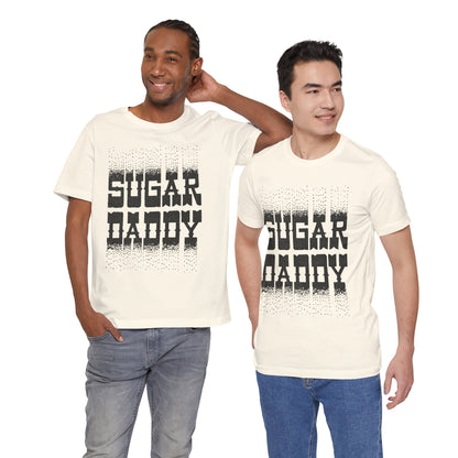 Sugar Daddy (Replica 70's Iron on Transfer Graphic with Vintage Print Effect/Gay Daddy)