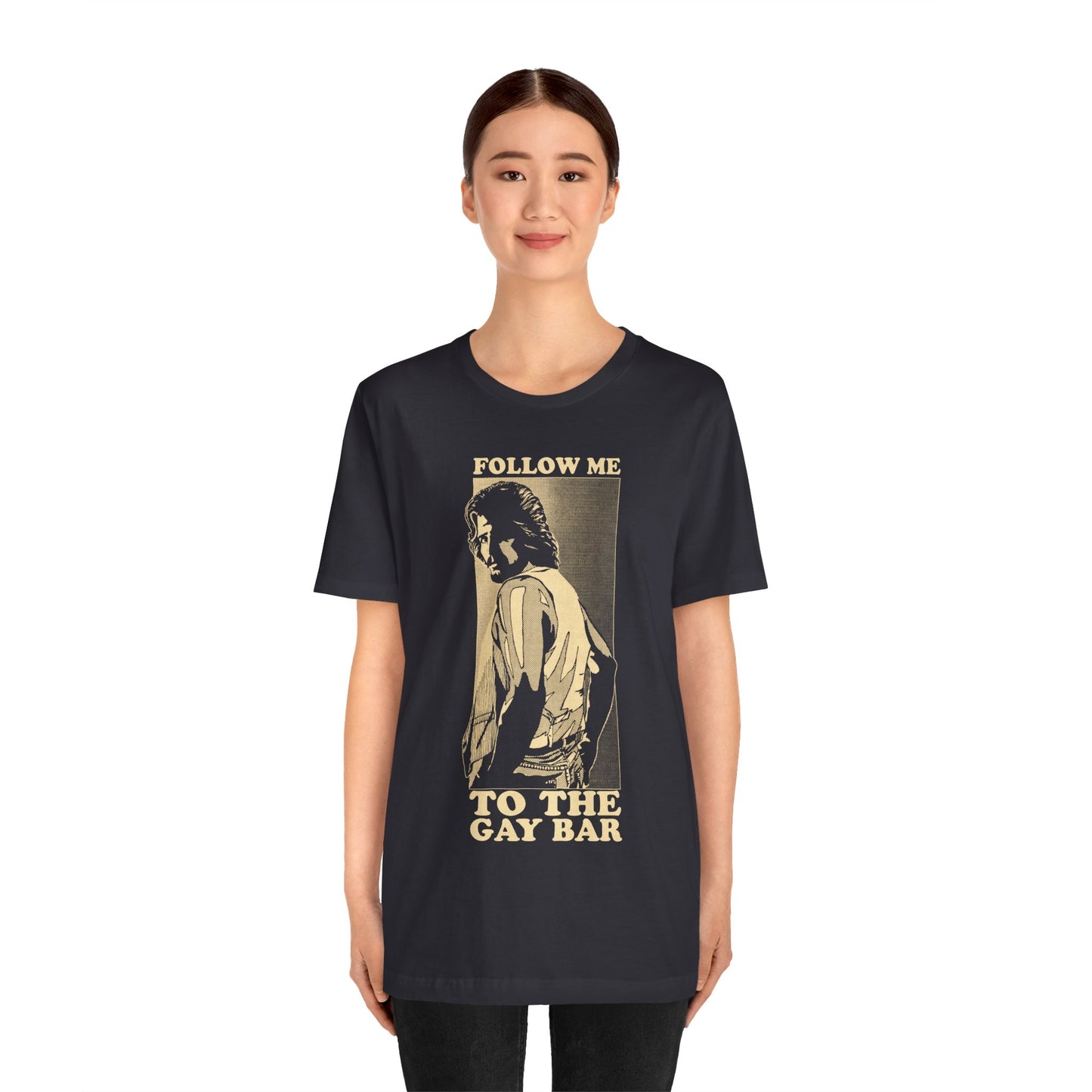 Follow Me to the Gay Bar (Custom Vintage Style Print)