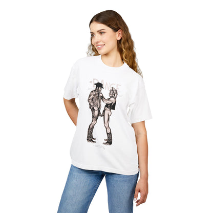 Longhorns - Dance Jim French Cowboys (Special Edition Boxy Heavy Tee/260 GSM/100% Combed Cotton)