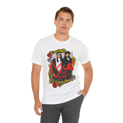 Milli Vanilli (Replica Promo T-Shirt/1988/Rob and Fab/Girl You Know It's True)