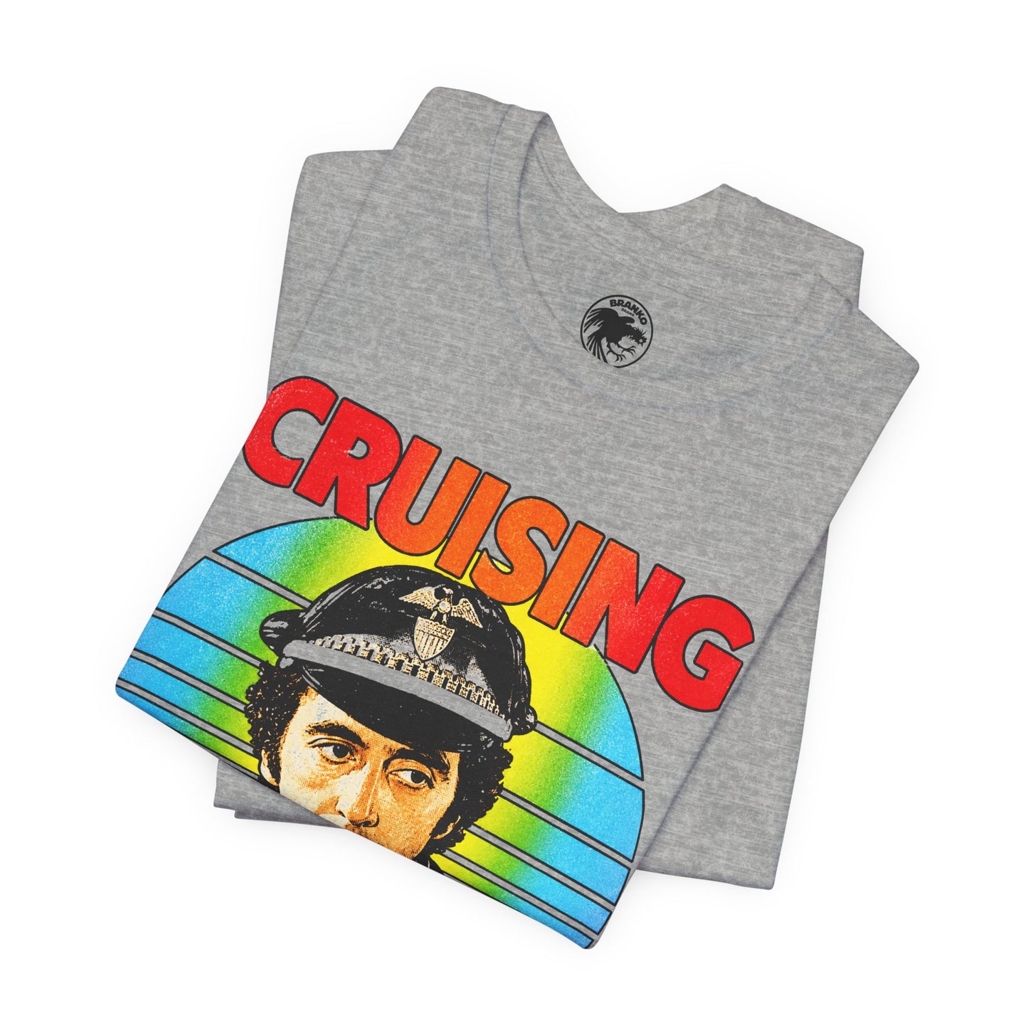 Cruising (70's Style Graphic with Vintage Print Effect/Al Pacino/William Friedkin)