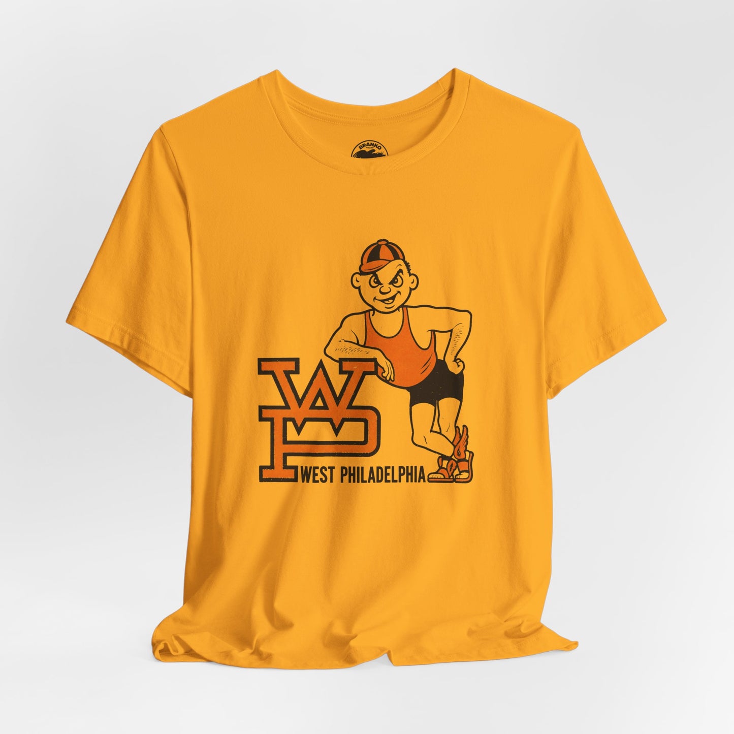 West Philadelphia High School Speedboy (Vintage 50's Mascot/Vintage Philadelphia)