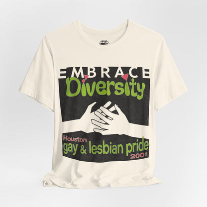 2001 Houston Gay & Lesbian Pride (Replica Promo Tee/Pride Month Shirt)