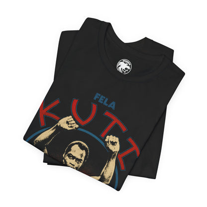 Fela Kuti (70's Style Shirt with Vintage Print Effect/Afrobeat/Nigeria)