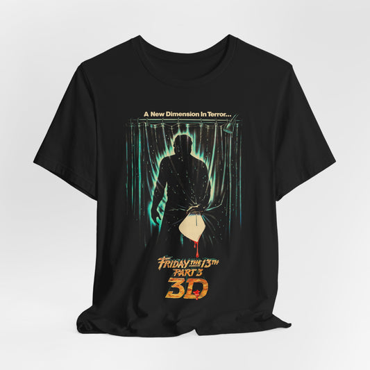 Friday the 13th Part 3 (1982/Oversized Promo Image with Vintage Print Effect)