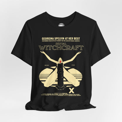 Sexual Witchcraft (1973 Adult Film/Georgina Spelvin/Vintage Porn Shirt)